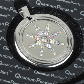Colar Pingente Quantum Science Cristal Mandala
