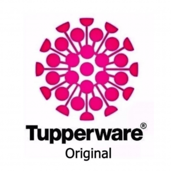 Eco Tupper Tupperware® 500ml Rosa ou Azul com Tampa Dupla Cor