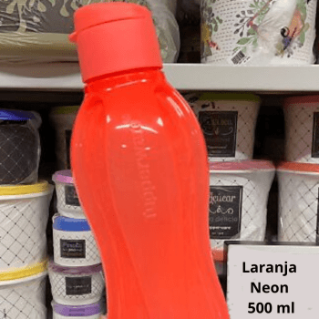 Garrafa Eco Tupper Tupperware® 500ml Laranja Neon