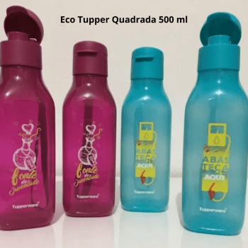 Tupperware® Garrafa 500 ML Quadrada