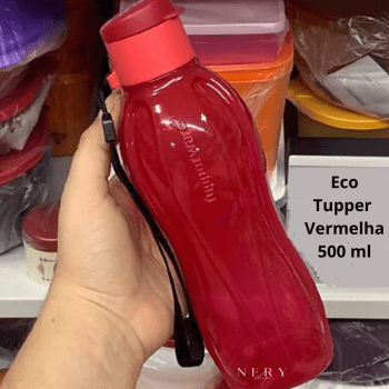 Garrafa Eco Tupper Tupperware® 500ml Vermelha